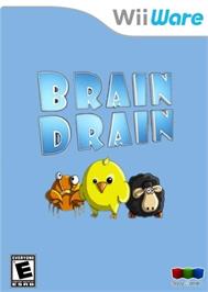 Box cover for Brain Drain on the Nintendo Wii.